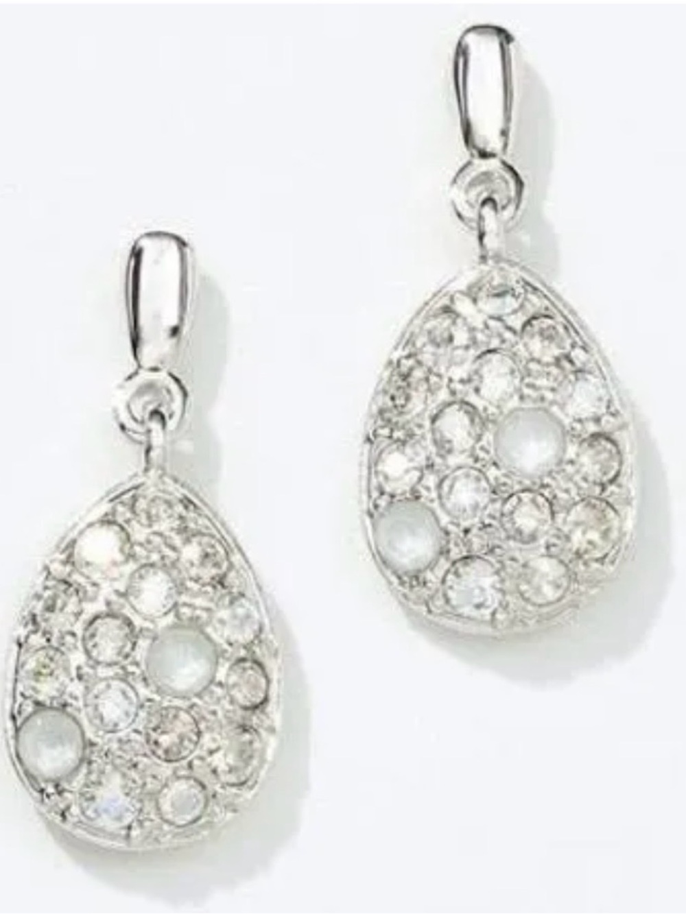 NWT Touchstone Crystal “Aspen” Earrings; Retired